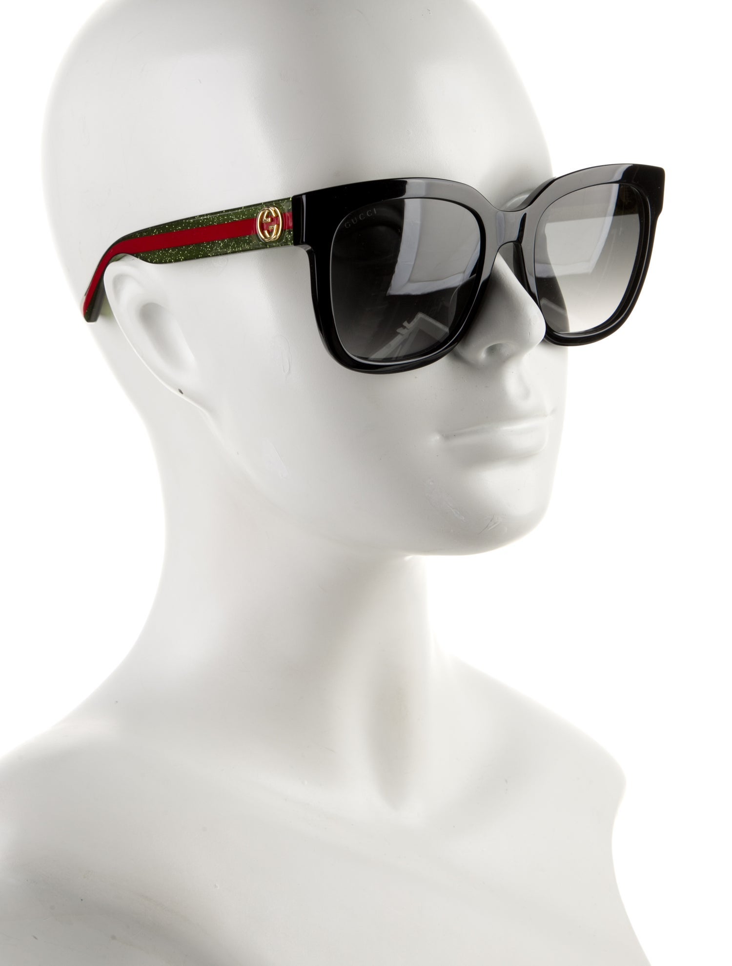 Gucci Interlocking G Logo Wayfarer Sunglasses